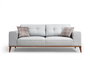 Atelier Del Sofa Montana 3 Seater Sofá Cama Gris 223cm